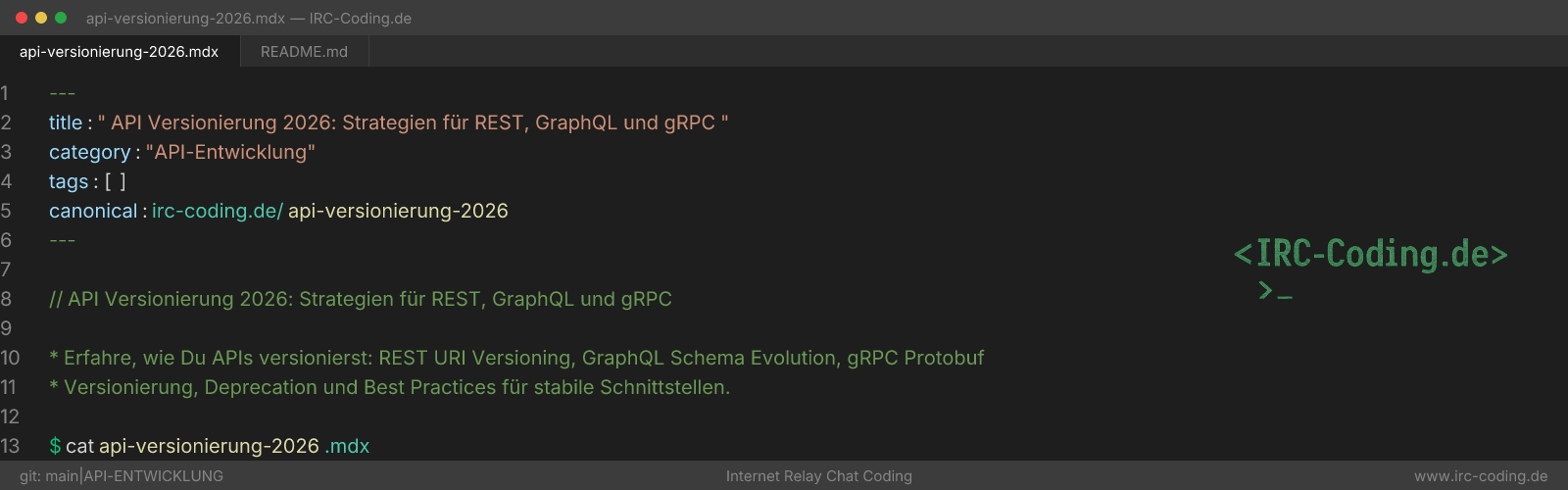 API Versioning 2026: REST, GraphQL & gRPC