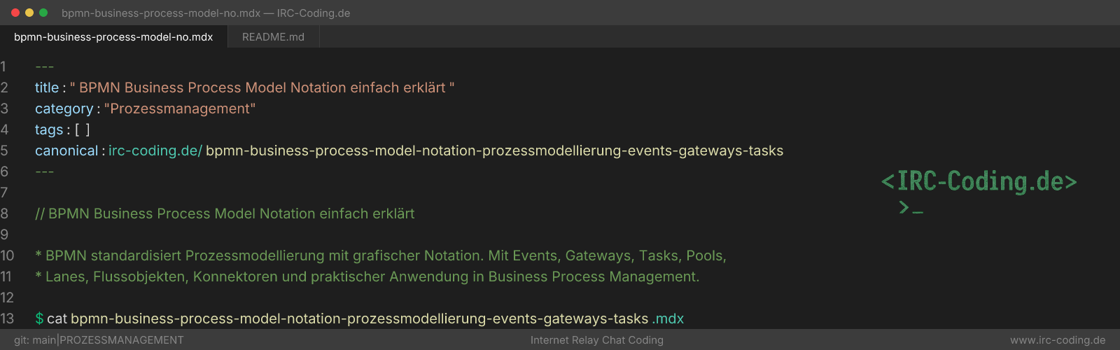 BPMN Business Process Model Notation explicado