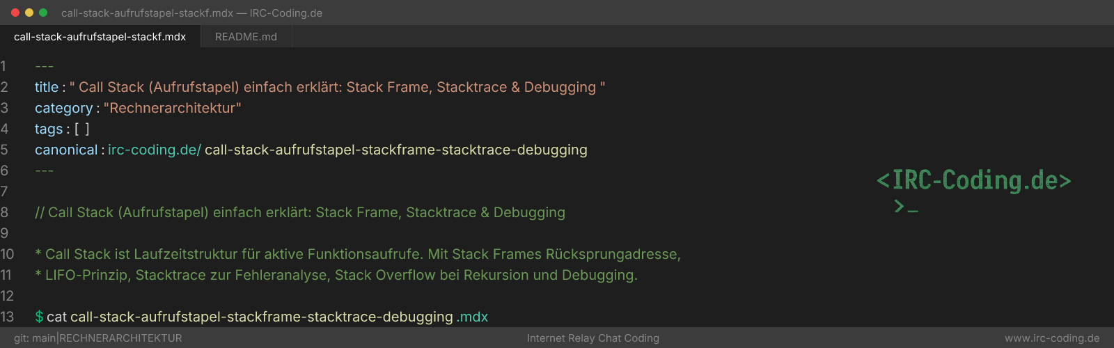Call Stack Explained: Stack Frame & Debugging