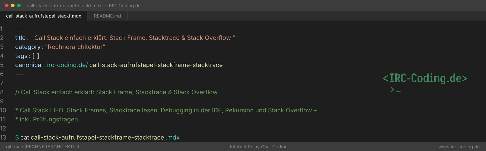 Call Stack Explained: Stack Frame & Stack Overflow