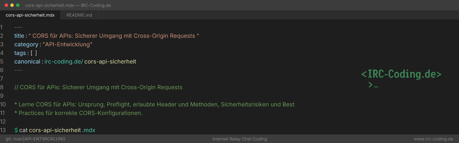 CORS for APIs: Secure Cross-Origin Request Handling