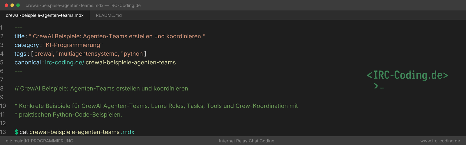 CrewAI Beispiele: Agenten-Teams erstellen und koordinieren