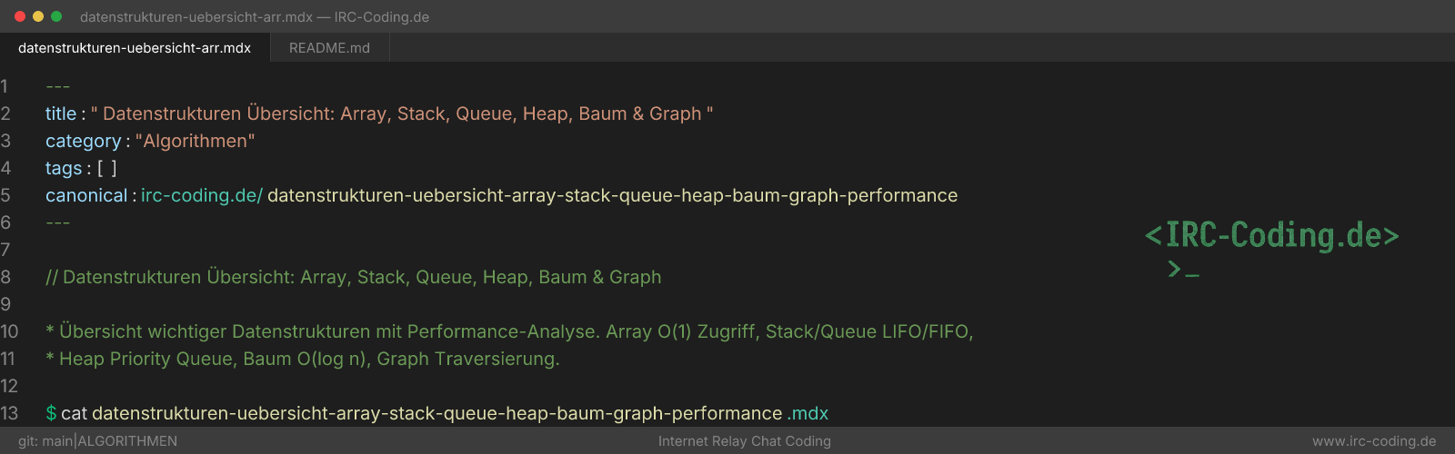 Data Structures Overview: Array, Stack, Queue, Heap, Tree & Graph