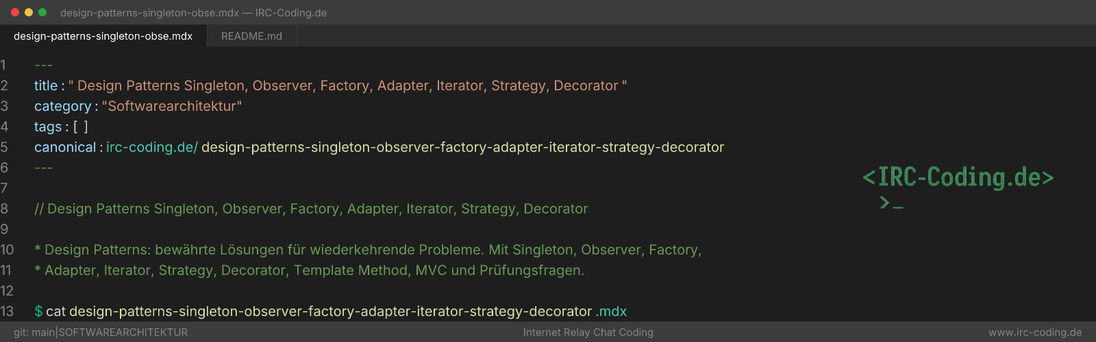 Design Patterns: Singleton, Observer, Factory & More