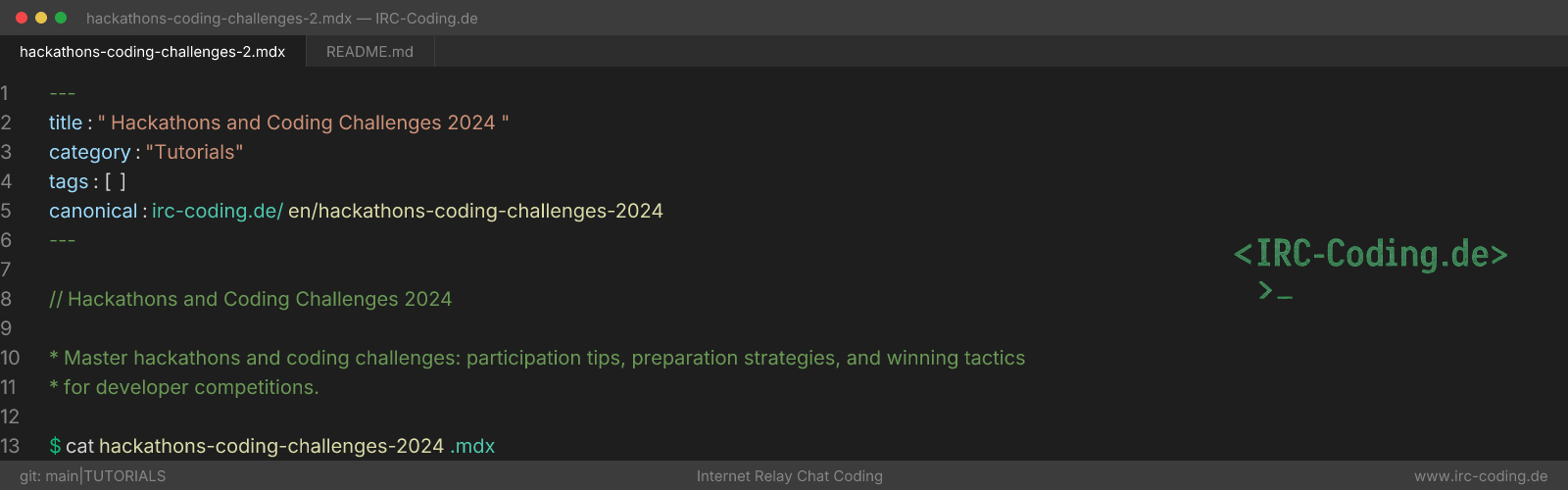 Hackathons and Coding Challenges 2024