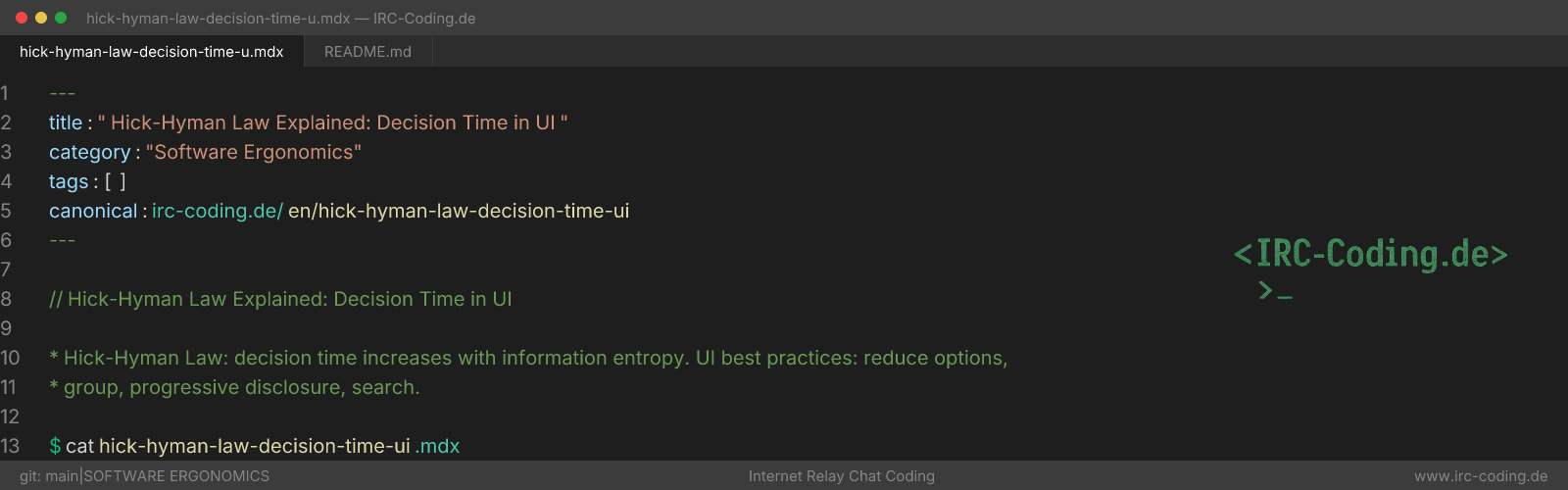 Hick-Hyman Law Explained: Decision Time in UI