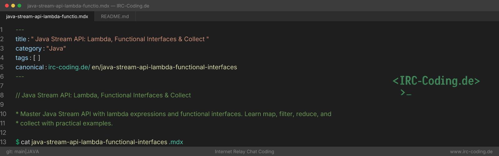 Java Stream API: Lambda, Functional Interfaces & Collect