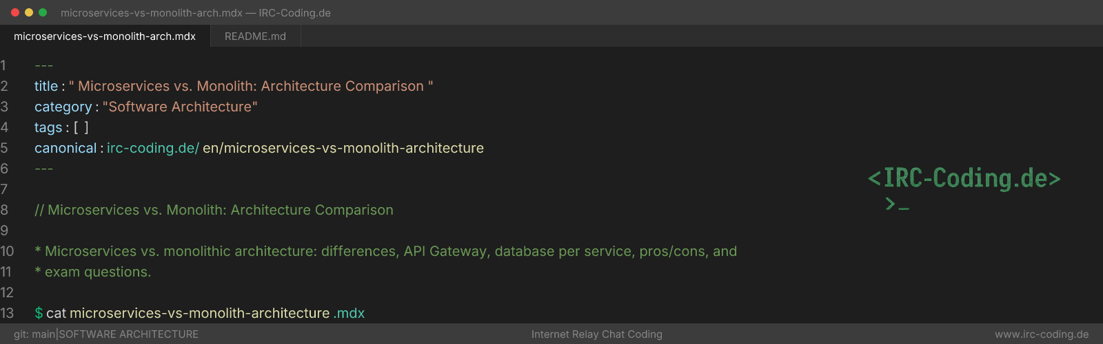 Microservices vs. Monolith: Architecture Comparison