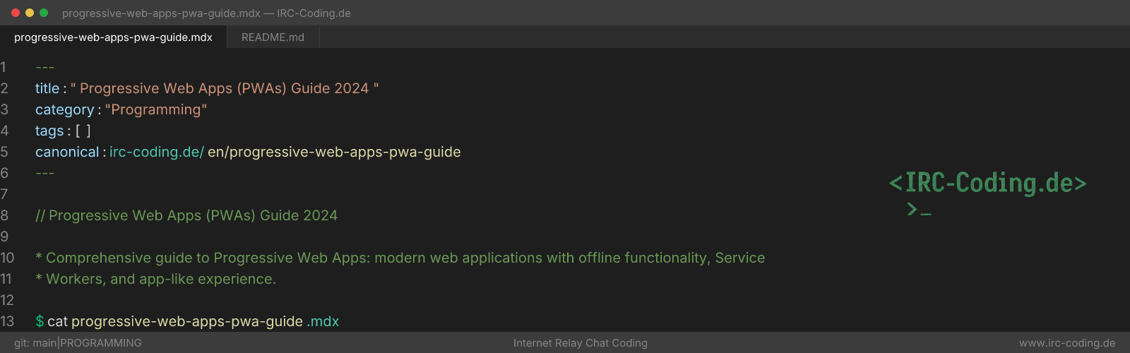 Progressive Web Apps (PWAs) Guide 2024