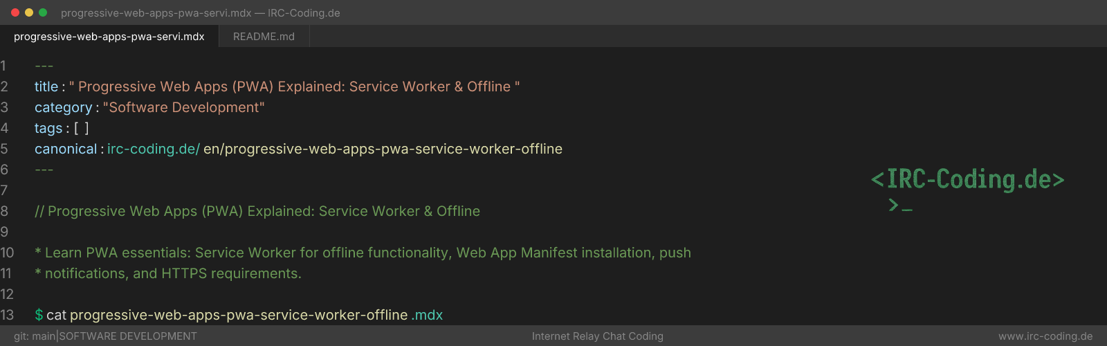 Progressive Web Apps (PWA) Explained: Service Worker & Offline