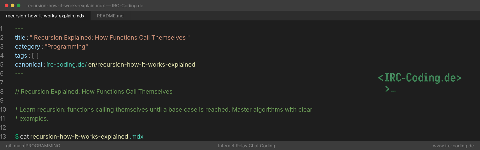 Recursion Explained: How Functions Call Themselves