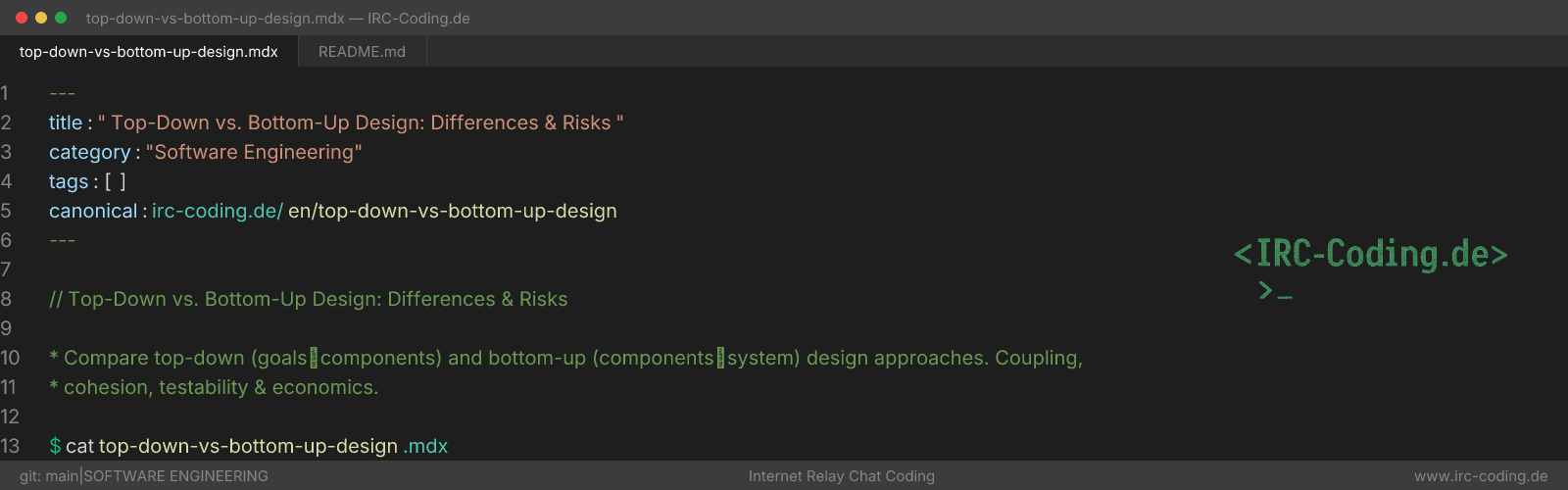 Top-Down vs. Bottom-Up Design: Differences & Risks