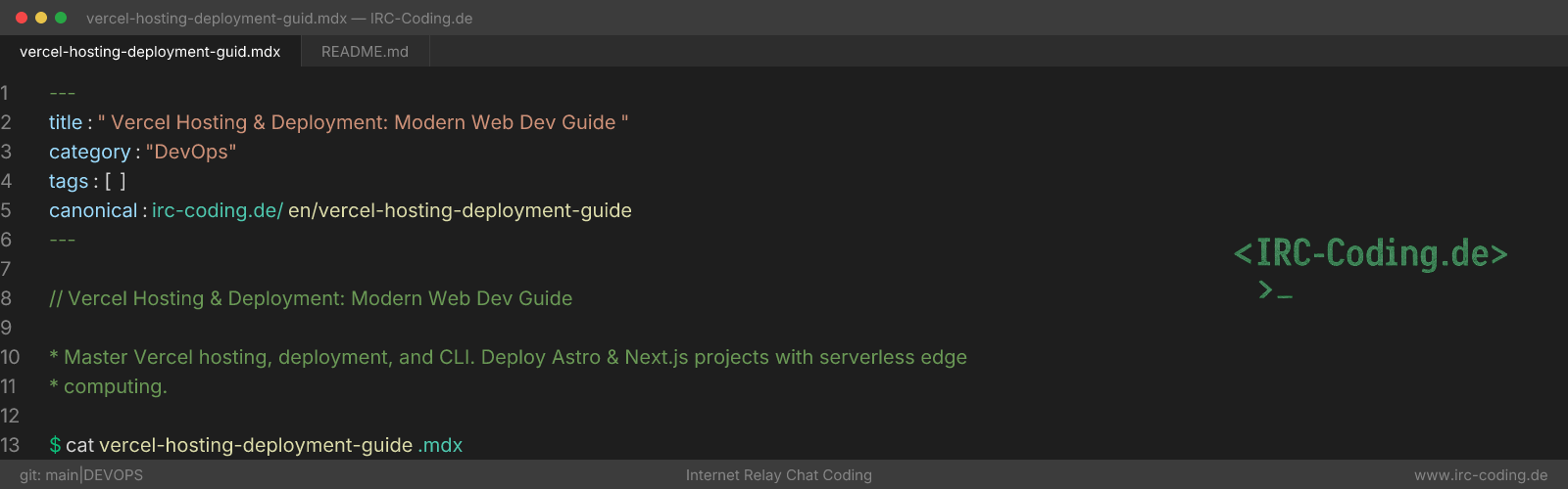 Vercel Hosting & Deployment: Modern Web Dev Guide