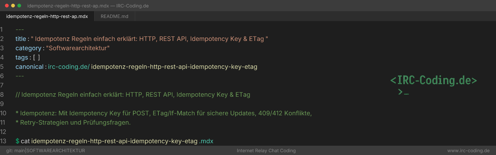 Idempotencia en HTTP y REST API explicada
