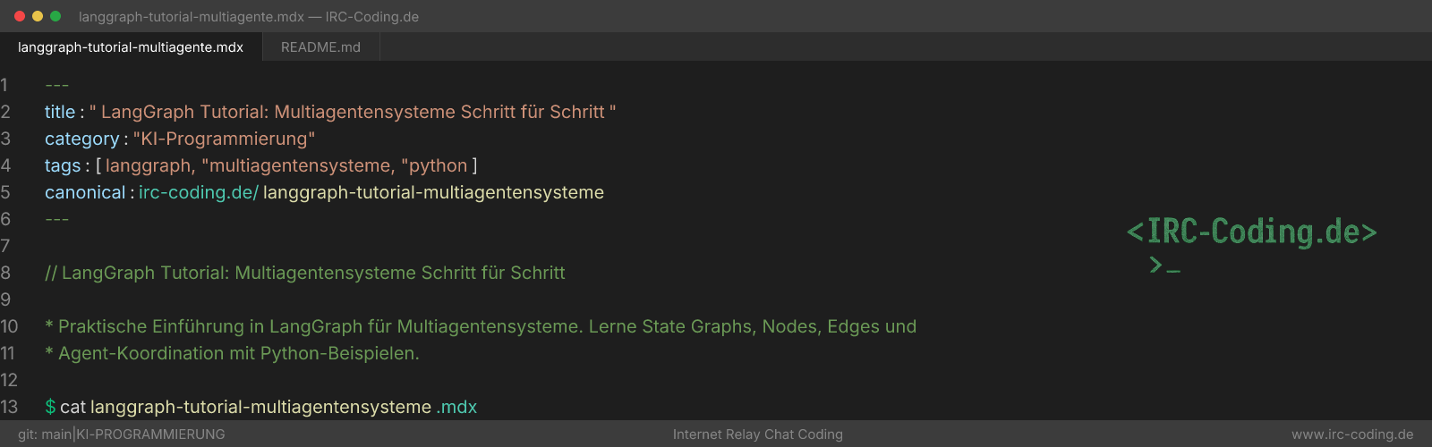 LangGraph Tutorial: Multiagentensysteme Schritt für Schritt