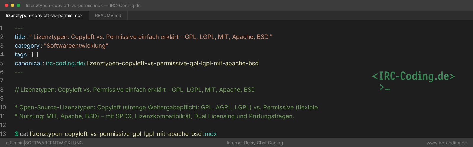 Copyleft vs Permissive Licenses Explained