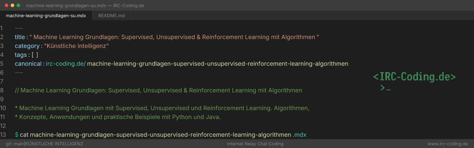 Machine Learning Basics: Supervised & Unsupervised Learning