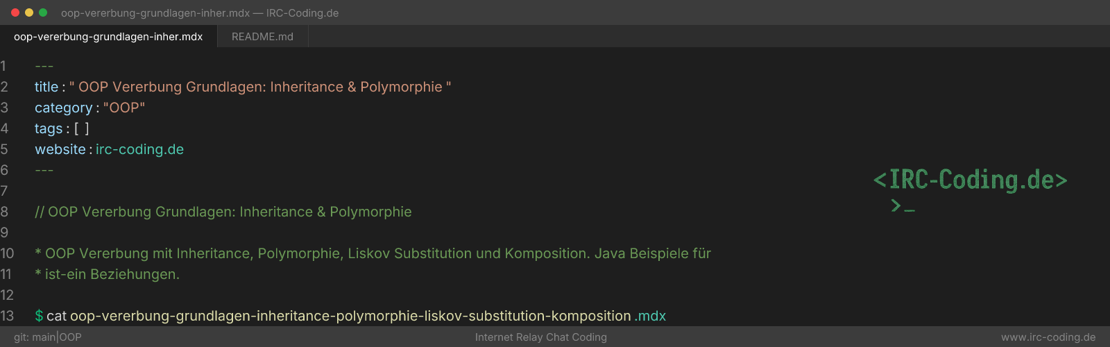 OOP Inheritance & Polymorphism Basics