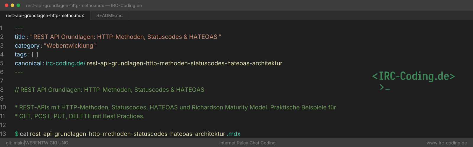 REST API Basics: HTTP Methods & Status Codes