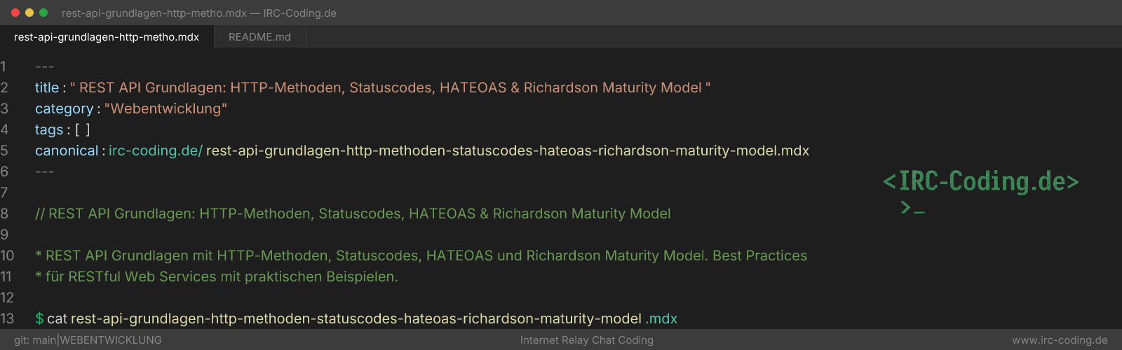 REST API Basics: HTTP Methods & Status Codes