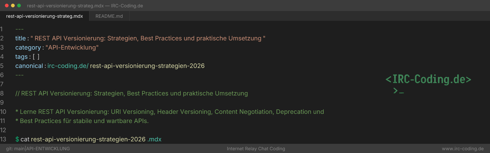 REST API Versioning: Strategies & Best Practices