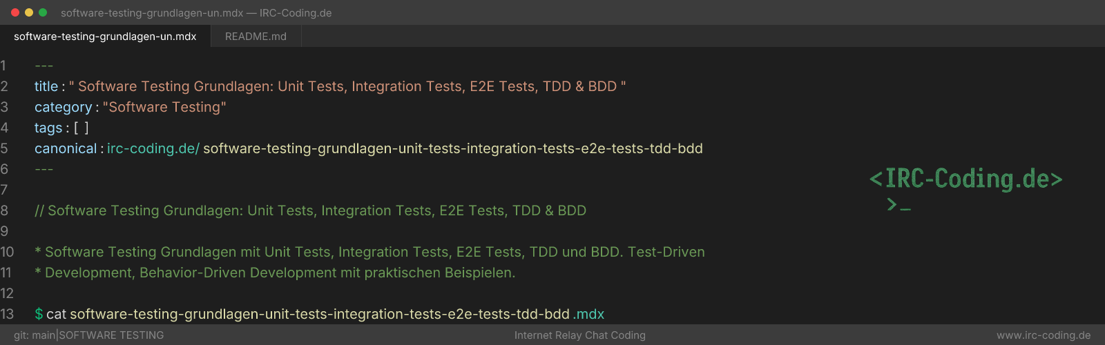 Software Testing Basics: Unit, Integration & E2E Tests