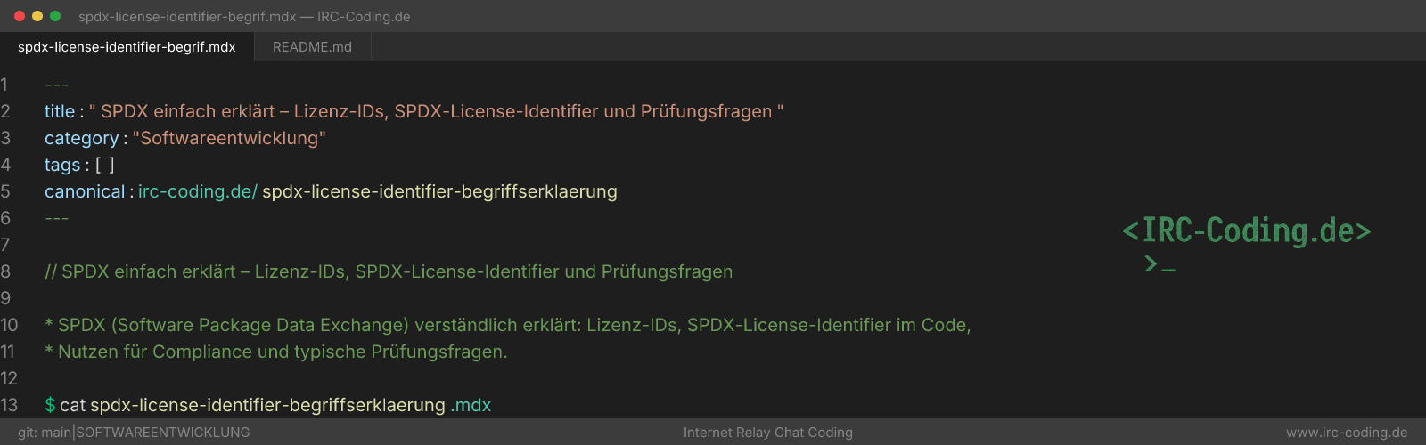 SPDX Explained: License IDs & Identifiers