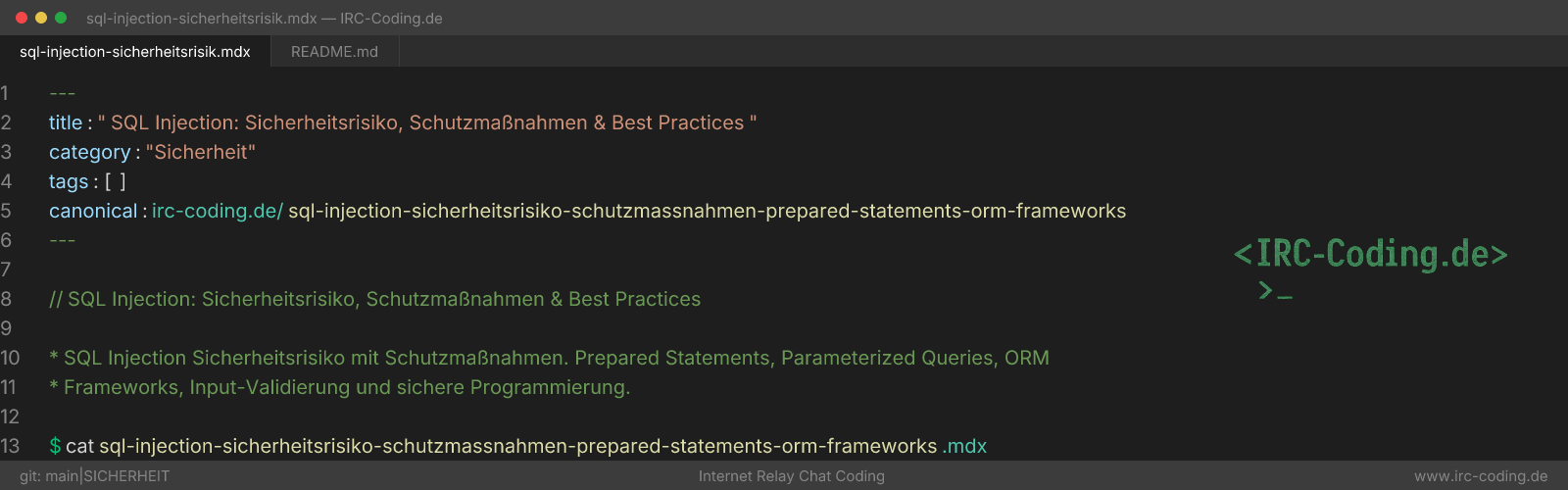 SQL Injection: Risks, Protection & Best Practices