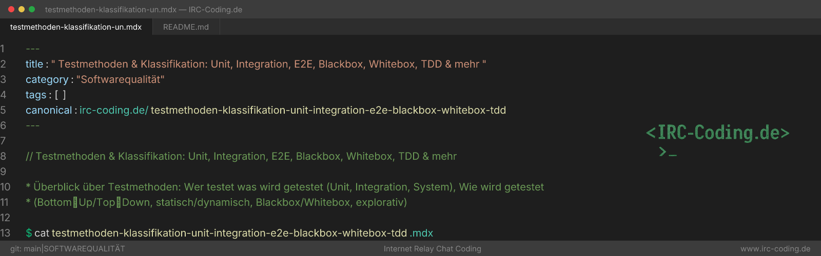 Testing Methods & Classification: Unit, Integration, E2E