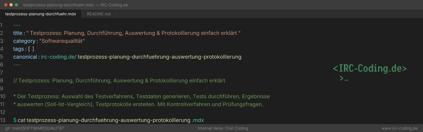 Testing Process: Planning, Execution & Documentation