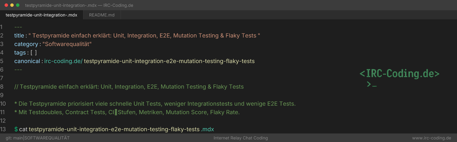 Test Pyramid: Unit, Integration, E2E & Mutation Testing